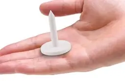 rfid tree tag made of abs, study and does not harm the trees