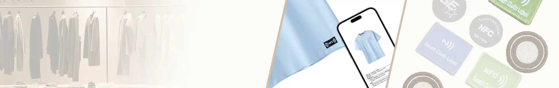 NFC Clothing Tags & Patches