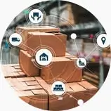 uhf pcb rfid anti-metal tag for smart warehouse management