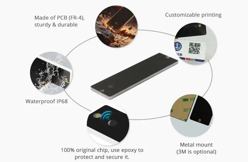 details of rfid pcb tag rs-pt8020