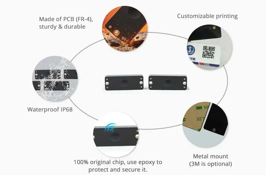 details of rfid pcb tag rs-pt2510