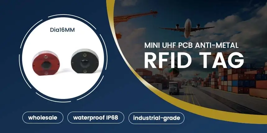 mini size circular pcb rfid tag for metal supplier