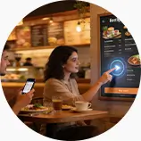 Applied in Restaurants & Cafés