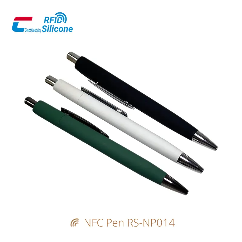 Aluminum NFC Metal Pen Push Ballpoint Pen