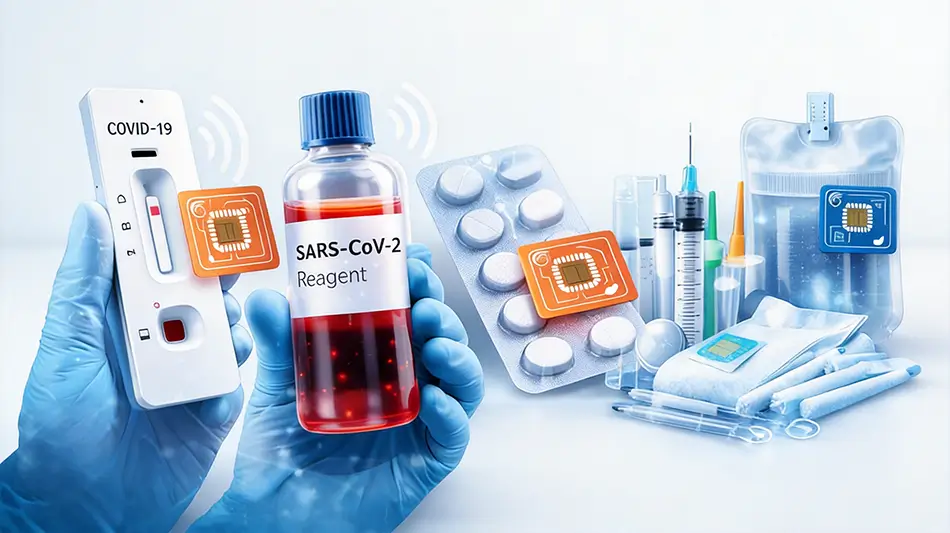 RFID is widely used in test kits, reagents, and disposable medical supplies RFID is widely used in test kits, reagents, and disposable medical supplies