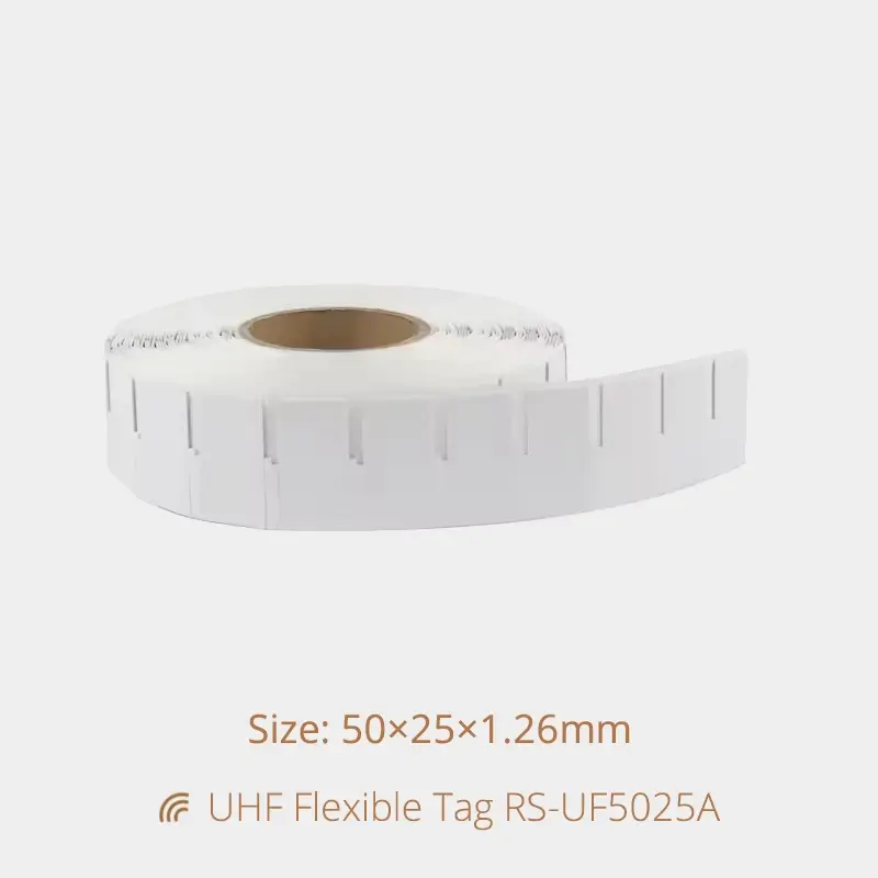 Flexible RFID Tag for Metal with Impinj Monza R6 Chip