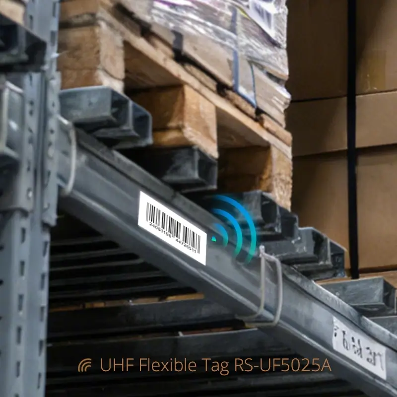 Flexible RFID Tag for Metal with Impinj Monza R6 Chip