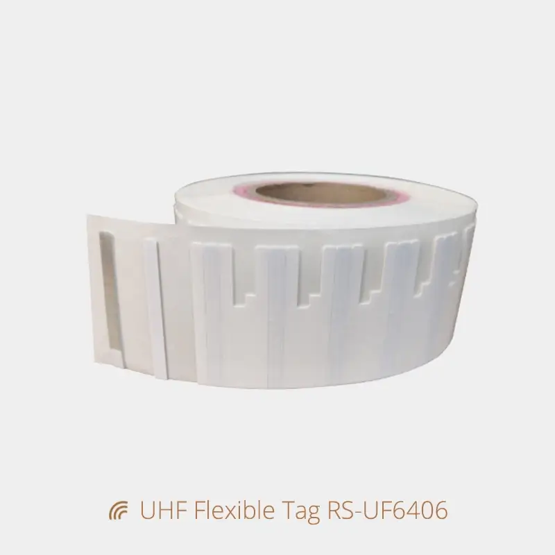 UHF RFID On Metal Tag Flexible for Curved Surfaces