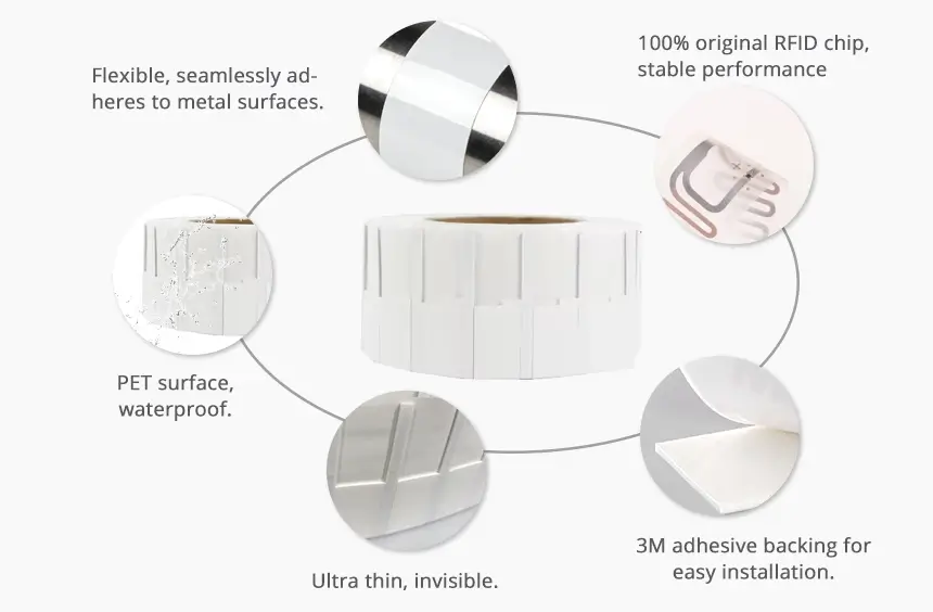 details of uhf flexible anti-metal tag rs-uf6505