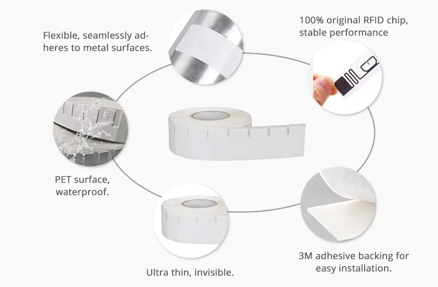 details of uhf flexible tag rs-uf6535