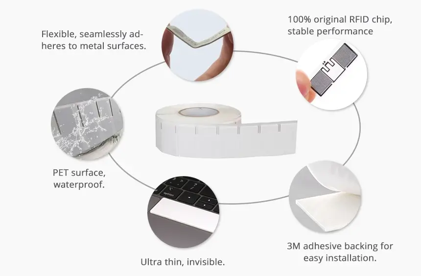 details of uhf flexible anti metal tag rs-uf7030