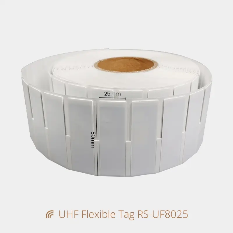 UHF Flexible Printable RFID Tags for Metal Surfaces