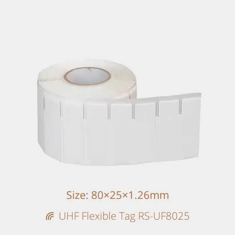 UHF Flexible Printable RFID Tags for Metal Surfaces