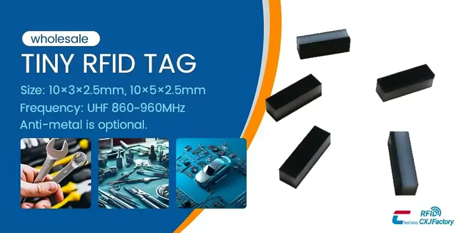 Anti-Metal Tiny RFID Tags PCB UHF RFID tags with U9 Chip