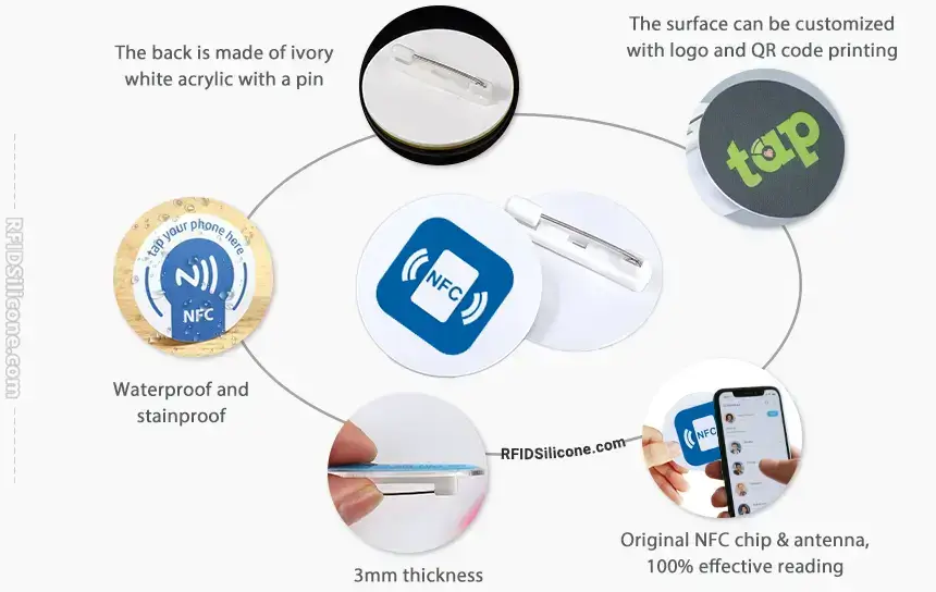 Product Details CXJ NFC Pin RS-NP007