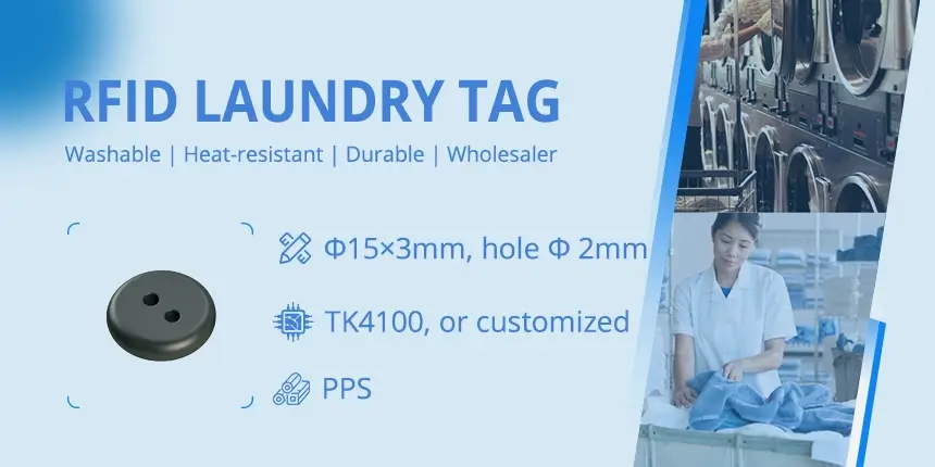 Wholesale High Temperature RFID Tag PPS Button Washable Laundry Tag Wholesale High Temperature RFID Tag PPS Button Washable Laundry Tag