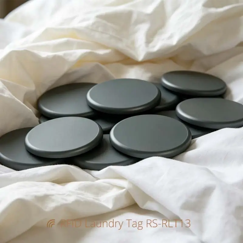RFID Button Laundry Tag for Spa Towel Management