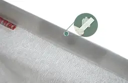 can be embeded within textiles