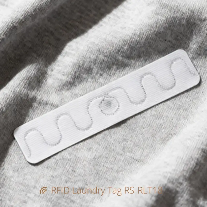 RFID Garment Tag Washable UHF Polyester Labels