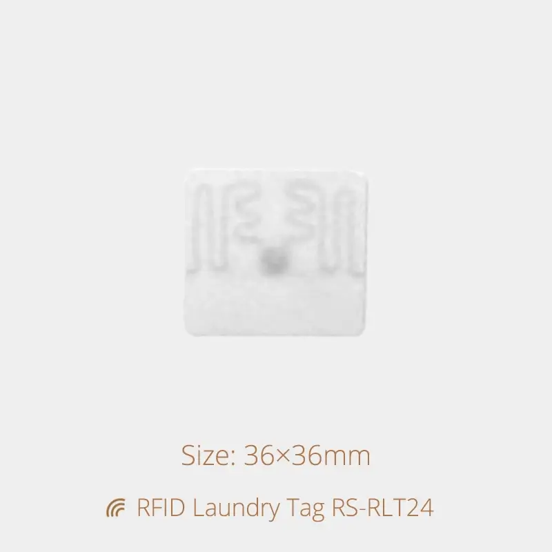 Polyester Laundry RFID Tag Durable & Waterproof Label