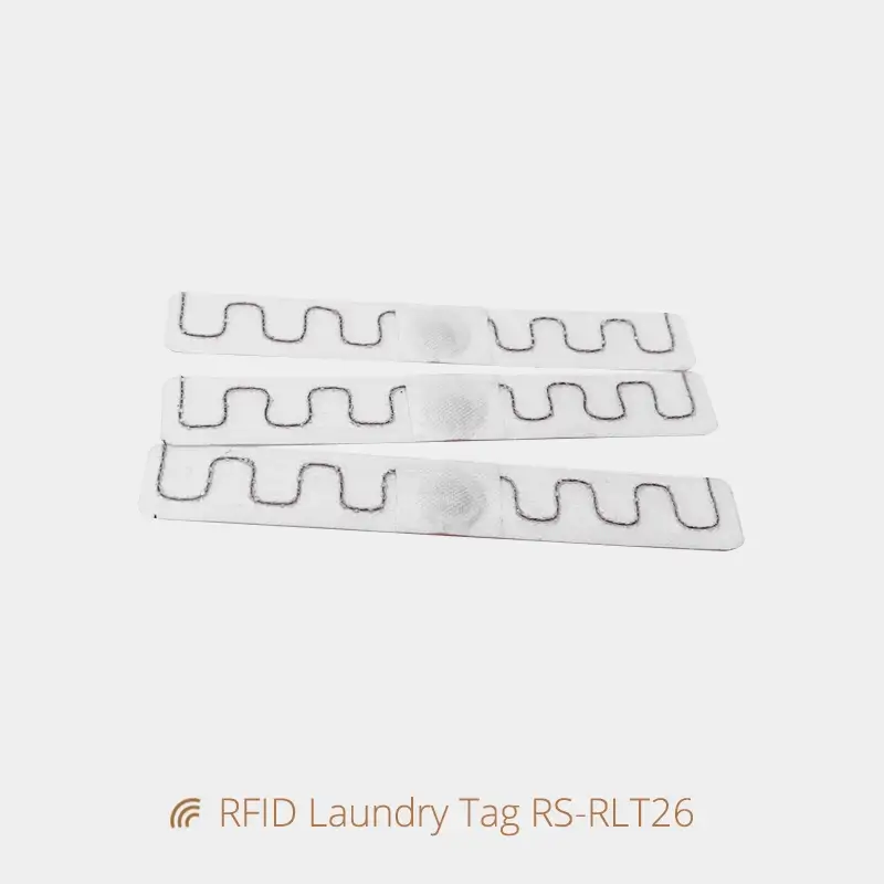 Heat-sealed Fabric RFID Cloting Tags NXP UCODE 9 Chip
