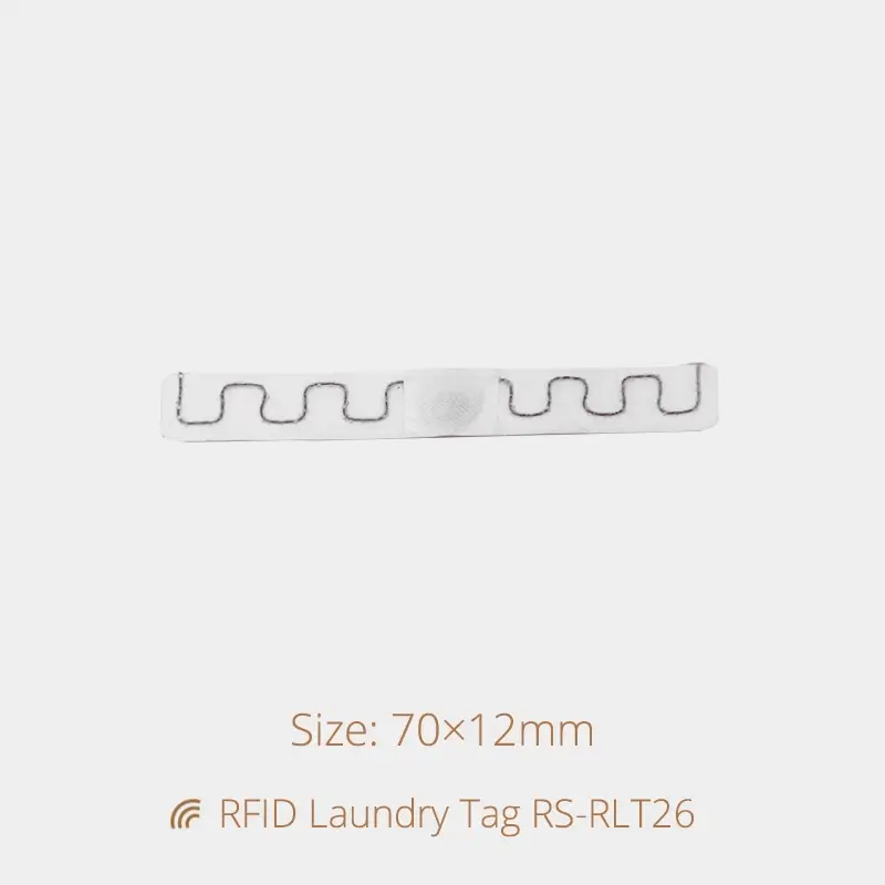 Heat-sealed Fabric RFID Cloting Tags NXP UCODE 9 Chip