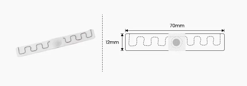 size of polyetser rfid laundry tag rs-rlt26 size of polyetser rfid laundry tag rs-rlt26