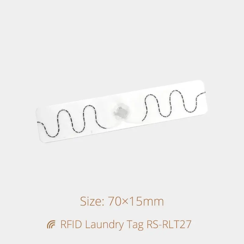 Heat-sealed RFID Washable Laundry Tags for Garment