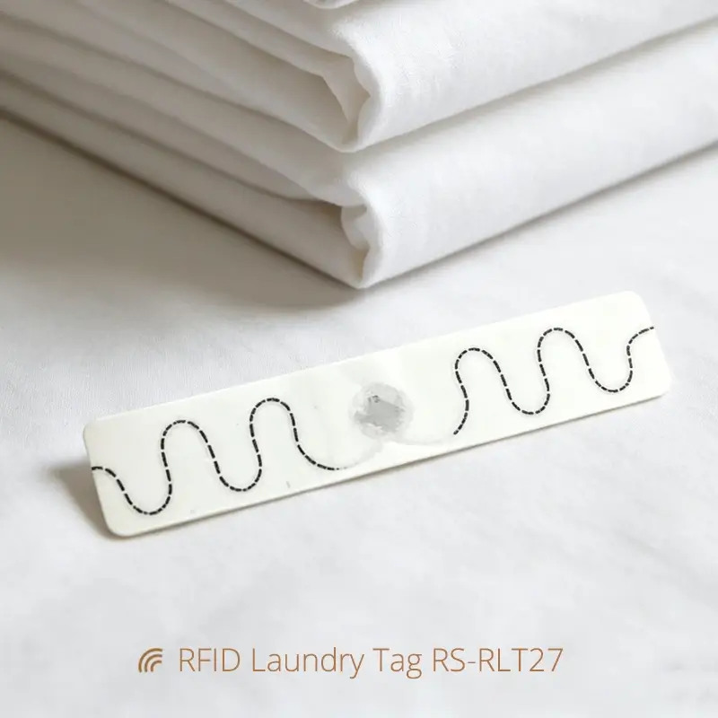 Heat-sealed RFID Washable Laundry Tags for Garment